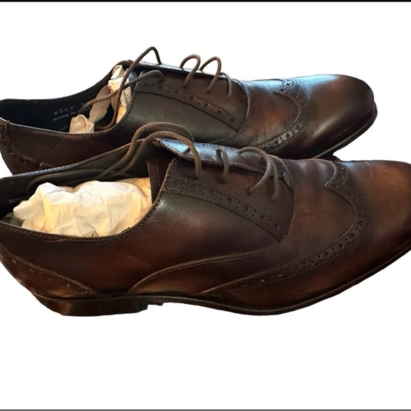 Men’s Massimo Matteo Corazzano Wing Tip 10.5 M (chocolate) - Picture 5 of 12